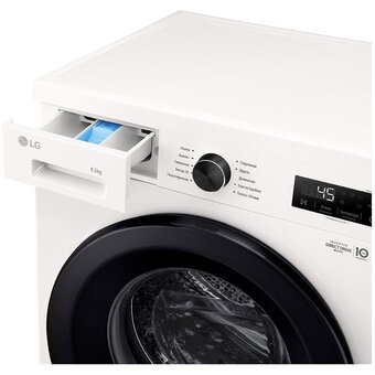  Стиральная машина LG F2Y1WS6W.ABWPCOM белый инвертор 