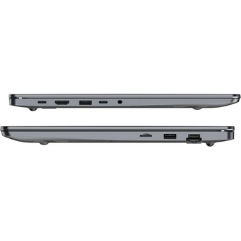  Ноутбук Tecno MegaBook K15SFA (71005000403-Win11H) Ryzen 5 7535HS 16Gb SSD1Tb AMD Radeon 660M 15.6" IPS FHD (1920x1080) grey WiFi BT Cam 6060mAh 
