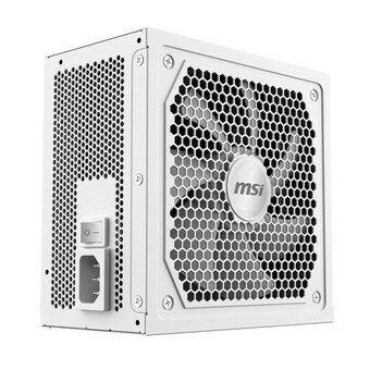  Блок питания MSI Mag A1000GL PCIE5 White (306-7ZP9B51-CE0) 1000W, 80+ Gold, полностью модульный, ATX 3.1, PCIE5.1, Белый, RTL 