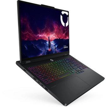  Ноутбук Lenovo Legion Pro 5 16AFR10 (83F20027US) 16" WQXGA OLED 2560x1600/Ryzen 9 9955HX/16 Gb/2 Tb SSD/nVidia GeForce RTX 5060 8GB/W11H/черный/2.3 кг 