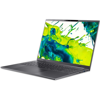 Ноутбук Acer Aspire 16 AI A16-61M-R4BE (NX.JLLCD.005-DOS) Ryzen AI 5-330/16Gb/512Gb/16 FHD IPS 120Hz/DOS серый 