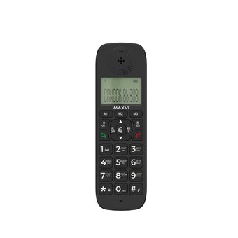  Радиотелефон Maxvi AM-02 черный 
