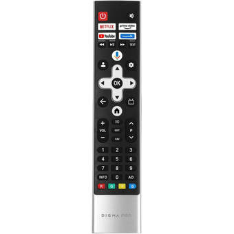  Телевизор Digma Pro 55" QLED 55D Google TV Frameless черный/черный 
