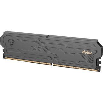  ОЗУ Netac DDR4 Shadow III Black (NTSHD4P26SP-08K) 8Gb, 2666Mhz, CL19, с радиатором 