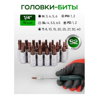  Набор инструментов Rockforce RF-41082-5 Gold(62163) 108+6 предметов 