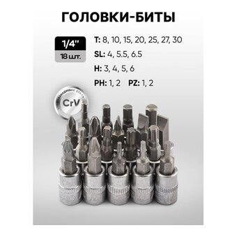  Набор инструментов Forsage F Light-41312-5 DS(64121) 131 предмет 