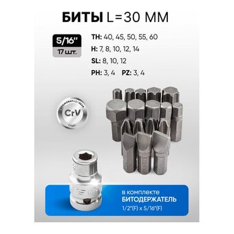  Набор инструментов Forsage F Light-41312-5 DS(64121) 131 предмет 