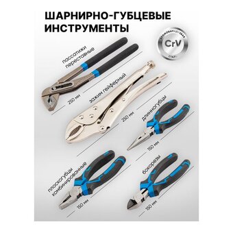  Набор инструментов Forsage F Light-41312-5 DS(64121) 131 предмет 