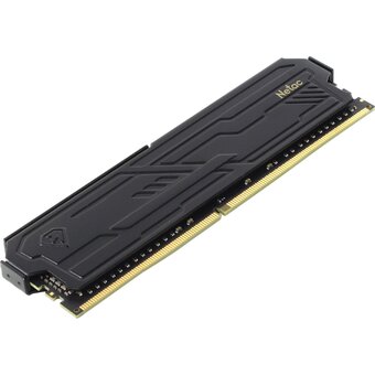  ОЗУ Netac DDR4 Shadow III Black (NTSHD4P26SP-16K) 16Gb, 2666Mhz, CL19, с радиатором 