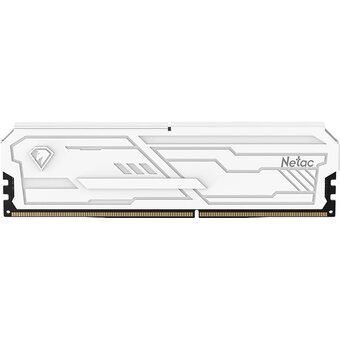  ОЗУ Netac DDR4 Shadow III White (NTSHD4P26SP-16W) 16Gb, 2666Mhz, CL19, с радиатором 