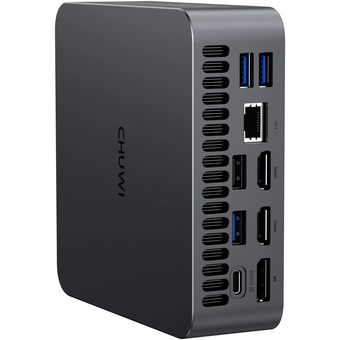  Неттоп Chuwi AuBox CWI611XU7P-Win11Pro Intel Core Ultra 7 256V(2.2Ghz)/16384Mb/1000PCISSDGb/Int:Intel Iris Xe Graphics/BT/WiFi/war 1y/0.865kg/Gray 