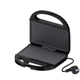  Электрогриль Maxvi SM702P черный 