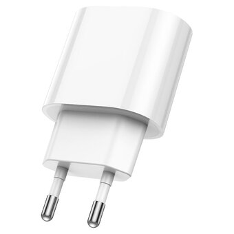  Зарядное устройство HOCO C109A (10.5W) Fighter single port charger (Type-c) (EU) White 