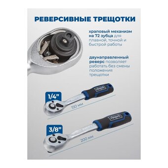  Набор инструментов Scheppach Sch-4941-5DS(60770) 94 предмета 