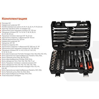  Набор инструментов Gigant DIY GDAS-82 82 предмета 