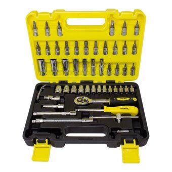  Набор инструментов WMC TOOLS WMC-2531-5 Euro(51117) 53 предмета 