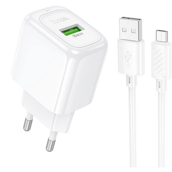  Зарядное устройство Hoco CS52A Micro White 