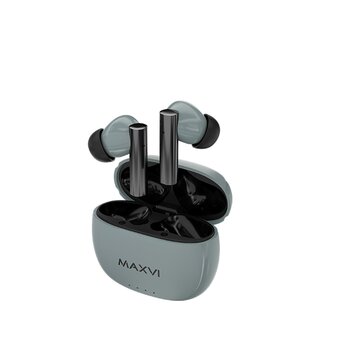  Наушники Maxvi MHF-117BT серый 