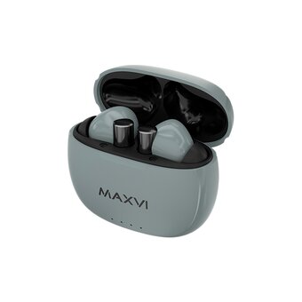  Наушники Maxvi MHF-117BT серый 