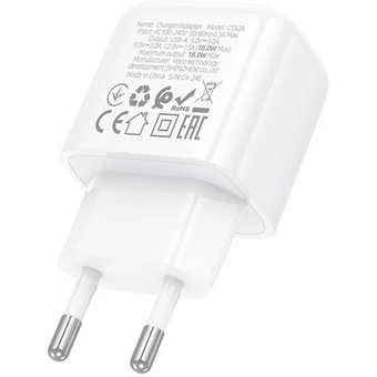  Зарядное устройство Hoco CS52A White 