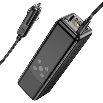  Насос автомобильный HOCO ZP5 May smart, регулировка режима чёрный 