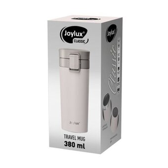  Термокружка JOYLUX Classic 700271 нерж, 380мл белый матовый 