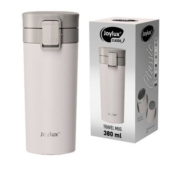  Термокружка JOYLUX Classic 700271 нерж, 380мл белый матовый 