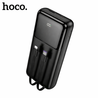  Аккумулятор внешний резервный HOCO DB99A Way 22.5W+PD20W power bank with cable 20000mAh черный 