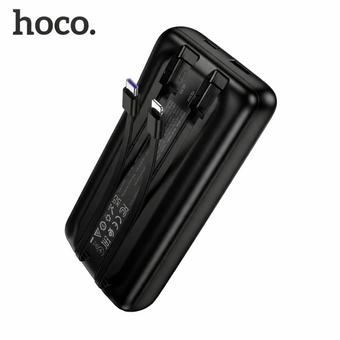  Аккумулятор внешний резервный HOCO DB99A Way 22.5W+PD20W power bank with cable 20000mAh черный 