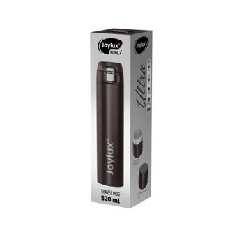  Термокружка JOYLUX Ultra Brown 700279 нерж, 520мл коричневый матовый 