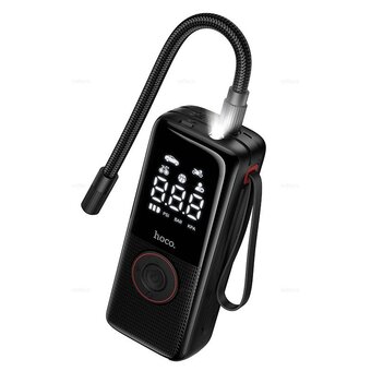  Автомобильный компрессор HOCO ZP18 Enlighten portable smart air pump черный 