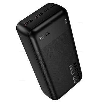  Аккумулятор внешний HOCO J159B Essence 30000mAh, PD/QC/FCP/AFC/SCP/FCC черный 