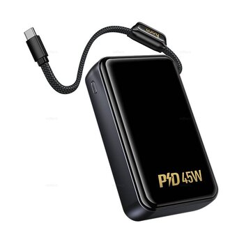  Аккумулятор внешний резервный HOCO Q54 Shine PD45W power bank with cable 20000mAh серый 
