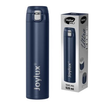  Термокружка JOYLUX Ultra Blue 700278 нерж, 520мл синий матовый 