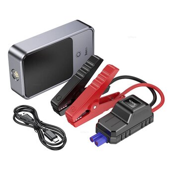  Аккумулятор внешний резервный HOCO QS7 Source smart emergency start-up power bank 10000mAh серый 