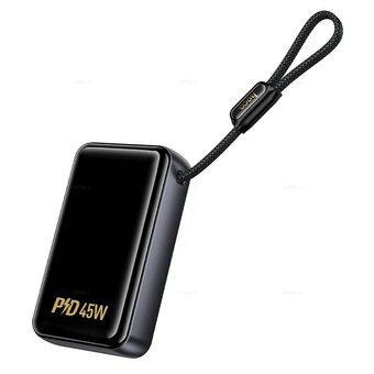  Аккумулятор внешний резервный HOCO Q54 Shine PD45W power bank with cable 20000mAh серый 