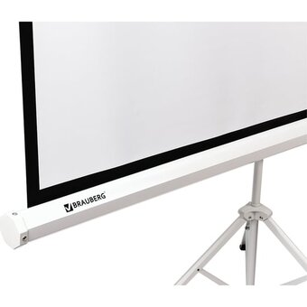  Проекционный экран BRAUBERG 236731 Tripod на треноге 200х200см матовый, 1:1 