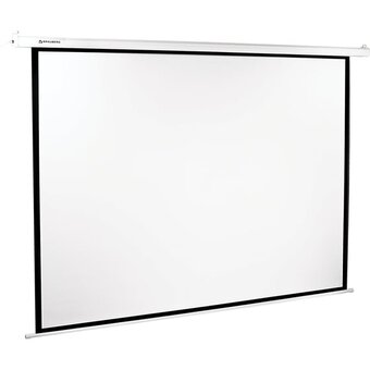  Проекционный экран BRAUBERG 236734 Moto настенный 180x240см матовый, электропривод, 4:3 