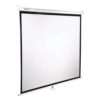  Проекционный экран BRAUBERG 236726 Wall настенный 180х180см матовый, 1:1 