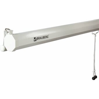  Проекционный экран BRAUBERG 236725 Wall настенный 150х150см матовый, 1:1 
