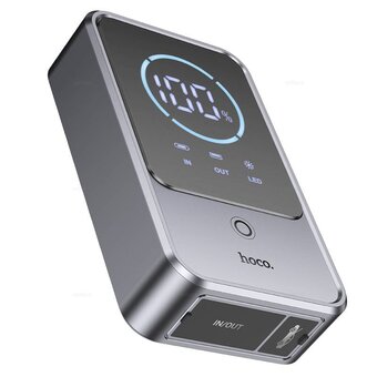  Аккумулятор внешний резервный HOCO QS7 Source smart emergency start-up power bank 10000mAh серый 