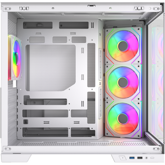  Корпус 4FAN Zerphi White wFans 