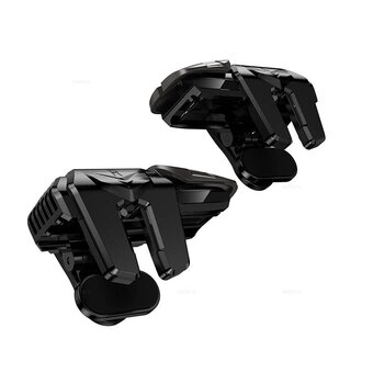  Игровой триггер для смартфона HOCO GA22 Eagle mobile game auxiliary button 2PCS pack черный 