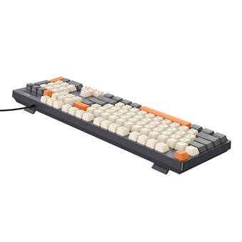 Клавиатура механическая HOCO GM61 Murphy 3-color wired keyboard russian version звездно-серый 
