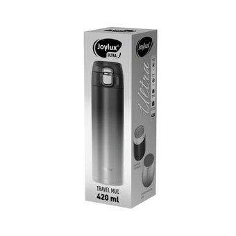  Термокружка JOYLUX Ultra Gradient 700274 нерж, 420мл черный/серый 