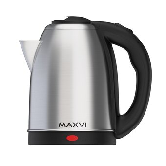  Электрочайник Maxvi KE2021S серебристо-черный 