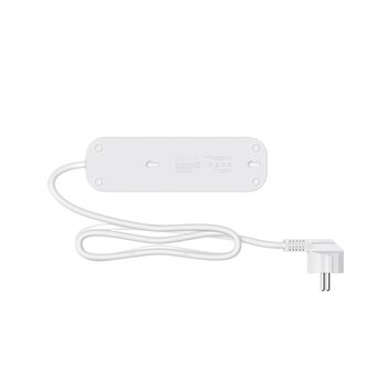  Сетевой удлинитель Maxvi PS-430, 10A, 2300Вт, 3 гнезда, с заземлением, 3м, белый 