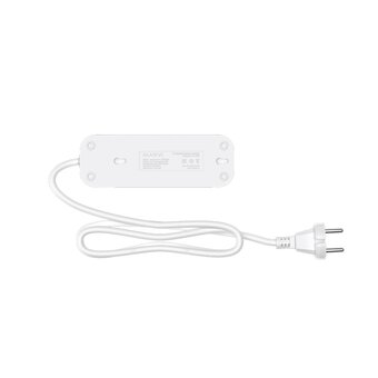  Сетевой удлинитель Maxvi PS-530, 10A, 2300Вт, 3 гнезда, без заземления, 3м, белый 