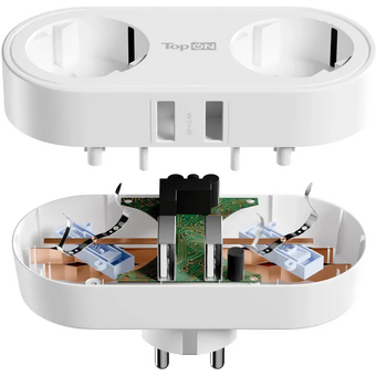  Сетевой фильтр TopON TOP-SL-822E-2A 103099 белый 