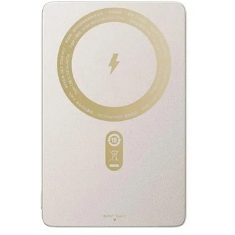  Power Bank MOVESPEED YSPBS05 ультра тонкий 7мм, Magsafe, 1 порт USB-C 5000mah Movespeed Серебристый 